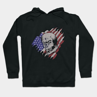 American Skull Hoodie